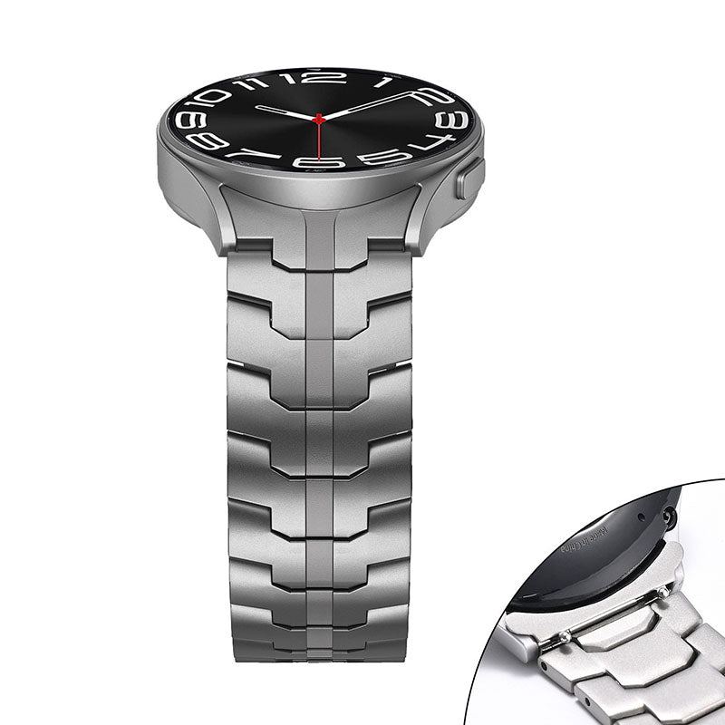 Cool Stainless Steel Solid Metal Watch Band for Samsung Galaxy Watch 4/5/6/7