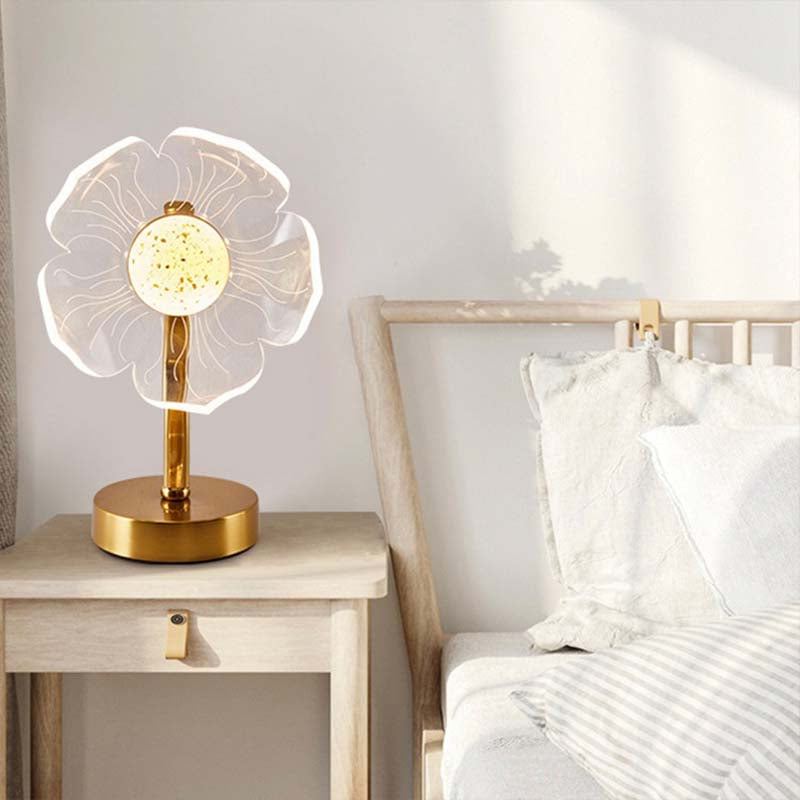 Creative Acrylic Sunflower Table Lamp