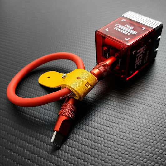 "Cute Anodized" Power Bank Friendly Cable C+Lightning