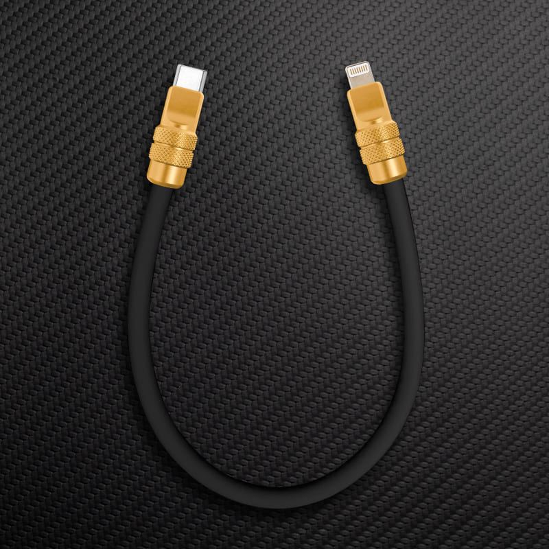 "Cute Anodized Pro" Power Bank Friendly Cable C+Lightning