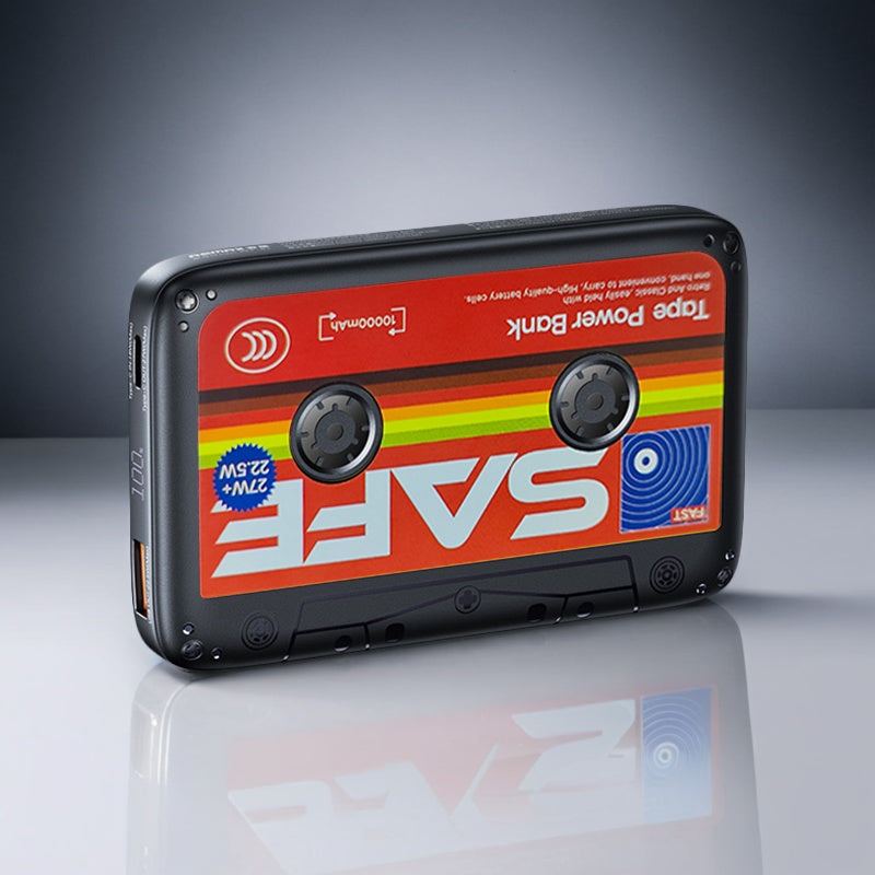"Cyber" 10000mAh 27W Fast Charging Tape-Style Power Bank