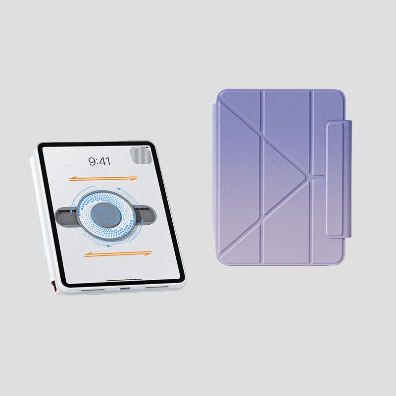 "Cyber Case" 360° Rotatable & Slideable Magnetic Case For ipad