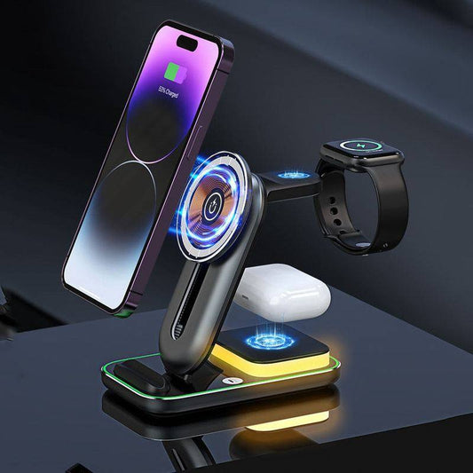 "Cyber" MagSafe Multi-Functional Magnetic Wireless Charger