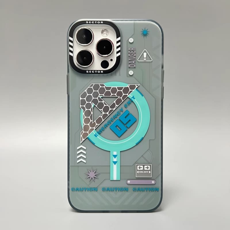 "Cyber" Magsafe Frosted Phone Case for iPhone