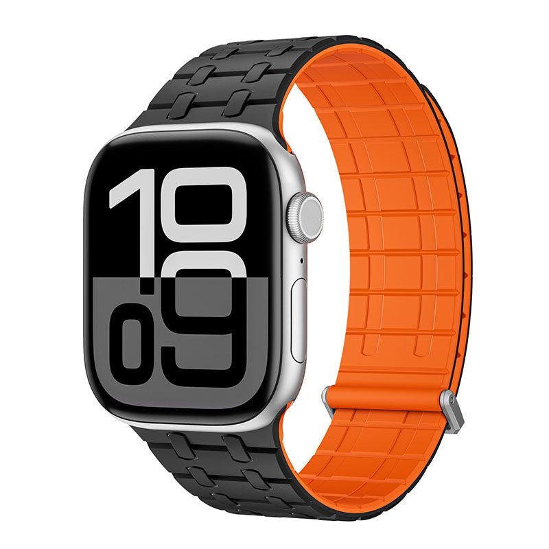 "Dual-tone" Magnetic Silicone Loop Watch For Apple Watch