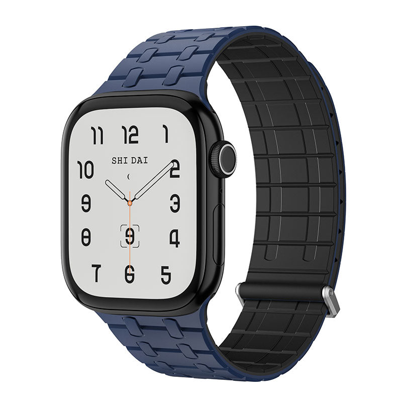 "Dual-tone" Magnetic Silicone Loop Watch For Apple Watch