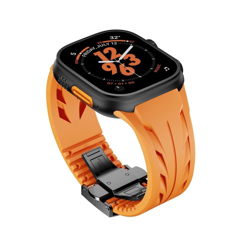 "Elegance Redefined" Silicone Sport Band For Apple Watch