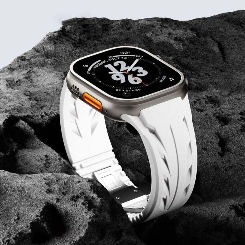 "Elegance Redefined" Silicone Sport Band For Apple Watch