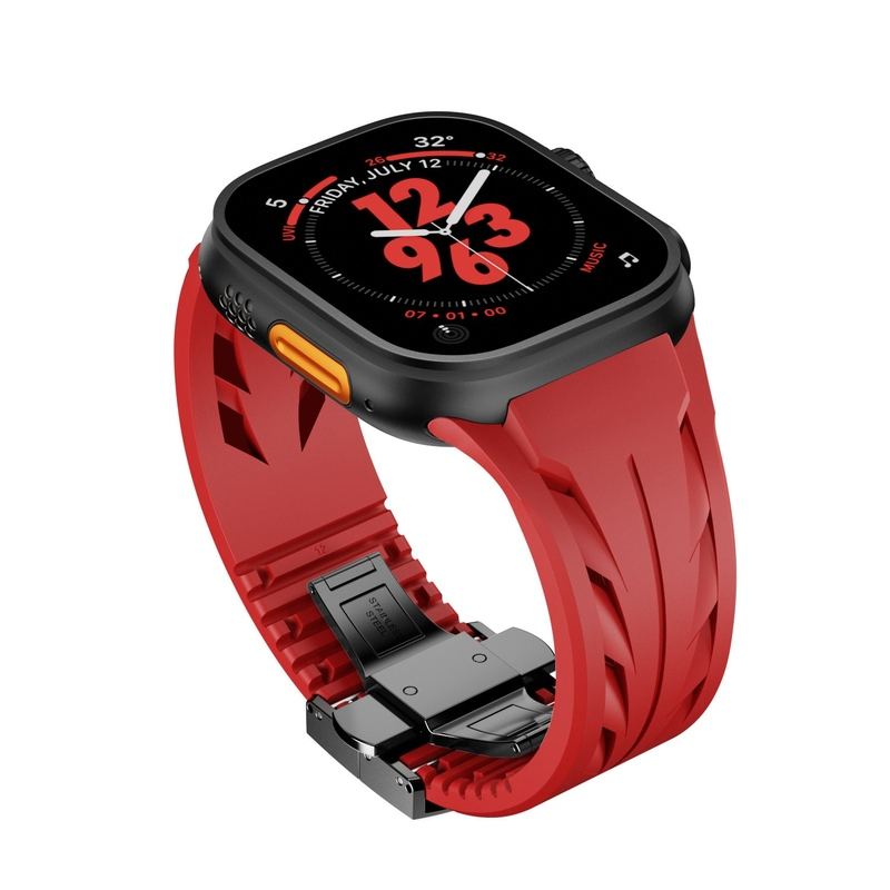 "Elegance Redefined" Silicone Sport Band For Apple Watch