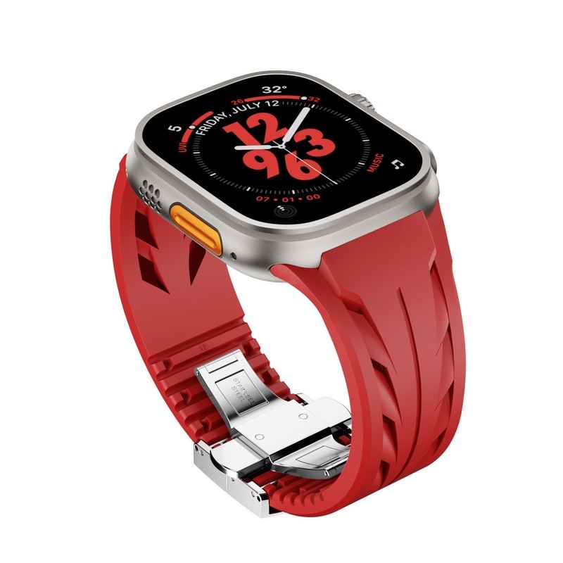 "Elegance Redefined" Silicone Sport Band For Apple Watch