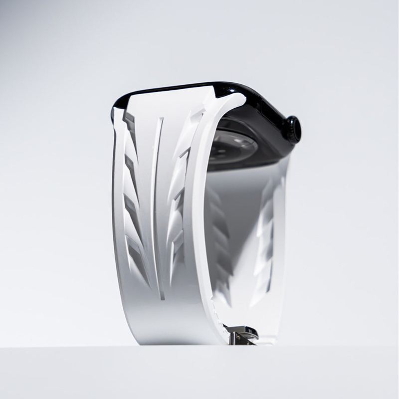 "Elegance Redefined" Silicone Sport Band For Apple Watch