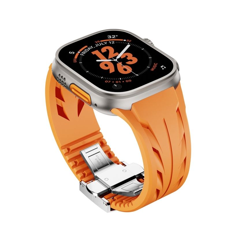 "Elegance Redefined" Silicone Sport Band For Apple Watch