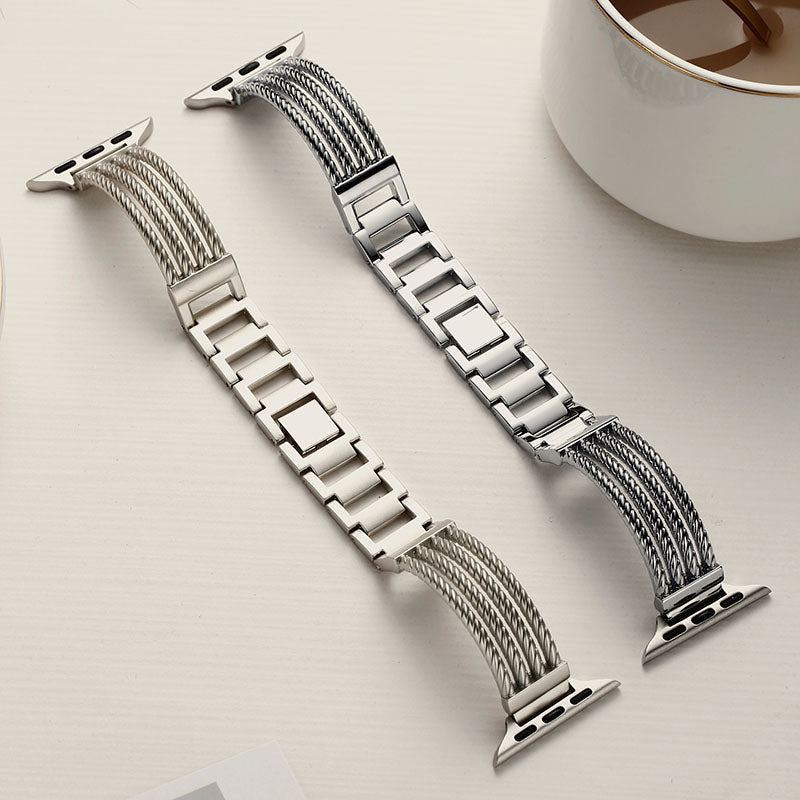 Elegant Hollow Metal Bracelet Band For Apple Watch