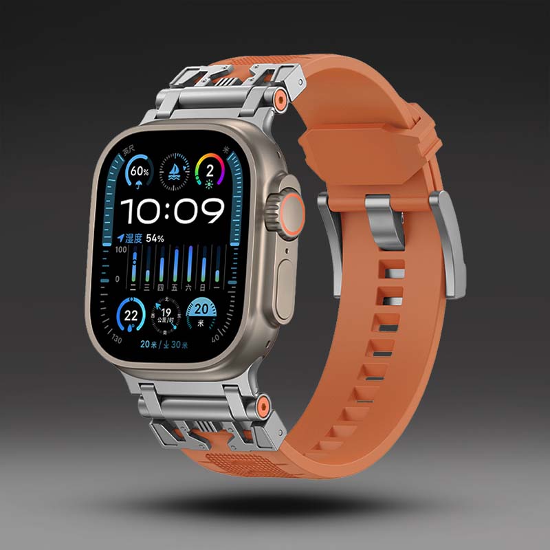 Explore Armor Silicone Band for Apple Watch