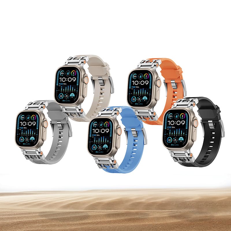 Explore Armor Silicone Band for Apple Watch