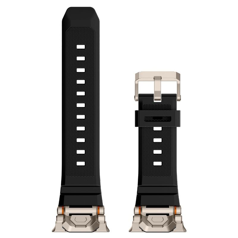 Explore Metal Connector Silicone Strap for Apple Watch