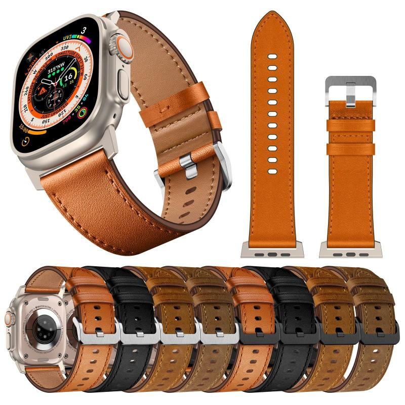 Explorer Mecha Leather Band for Apple Watch