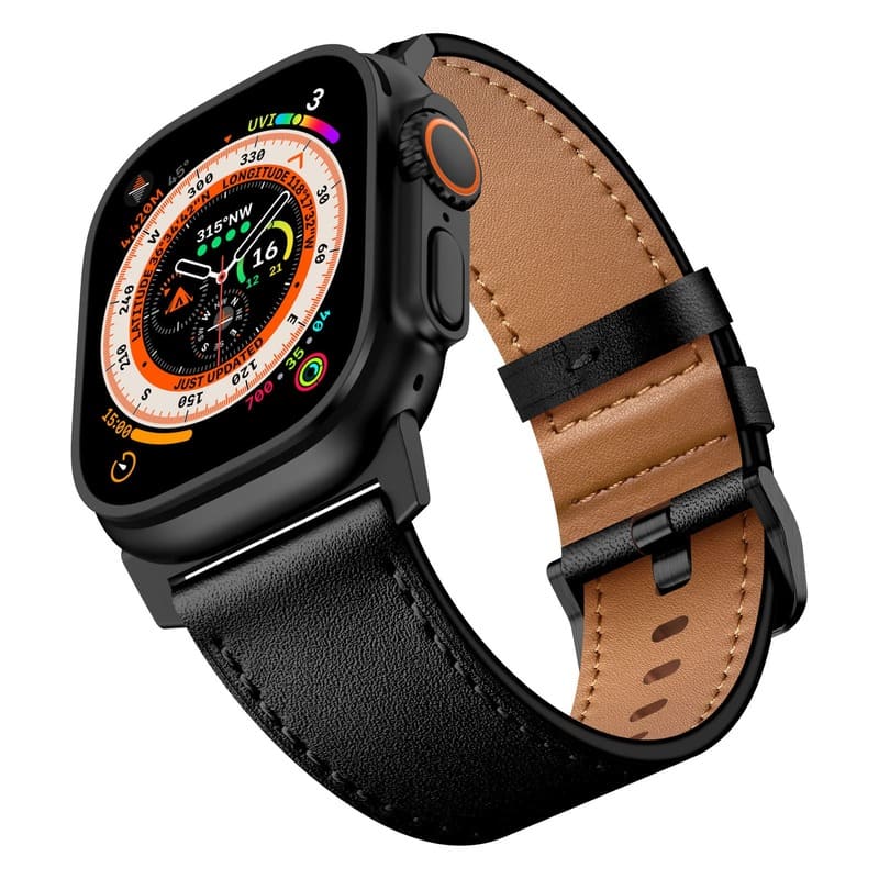 Explorer Mecha Leather Band for Apple Watch