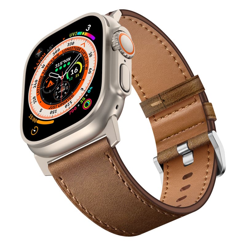 Explorer Mecha Leather Band for Apple Watch