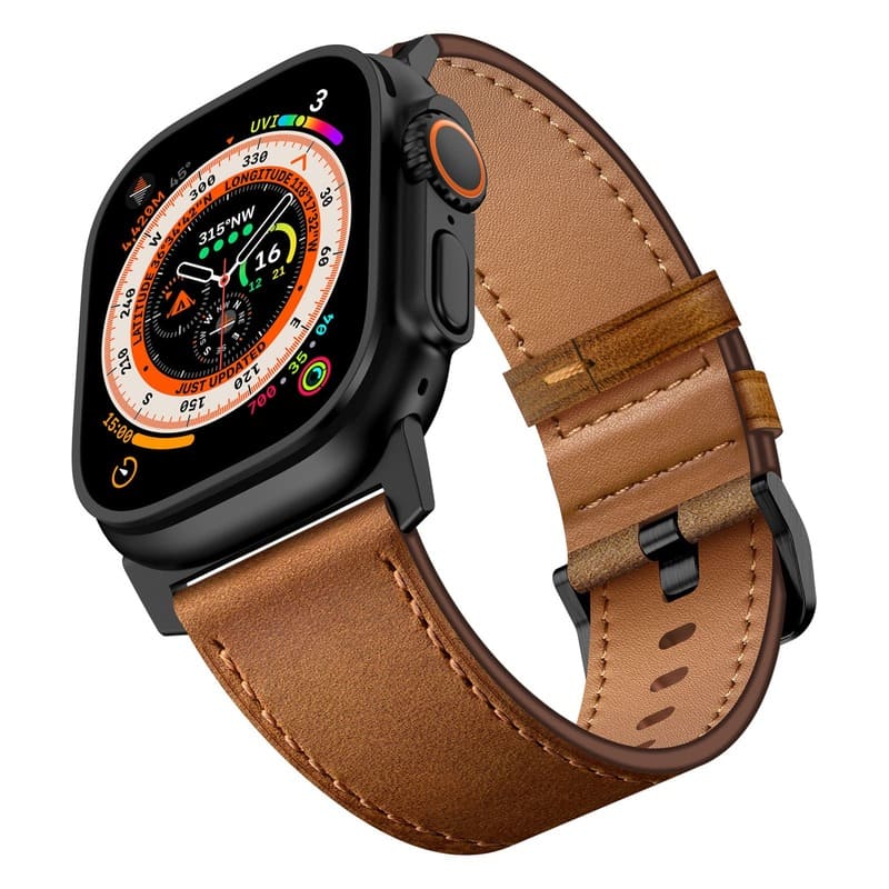 Explorer Mecha Leather Band for Apple Watch