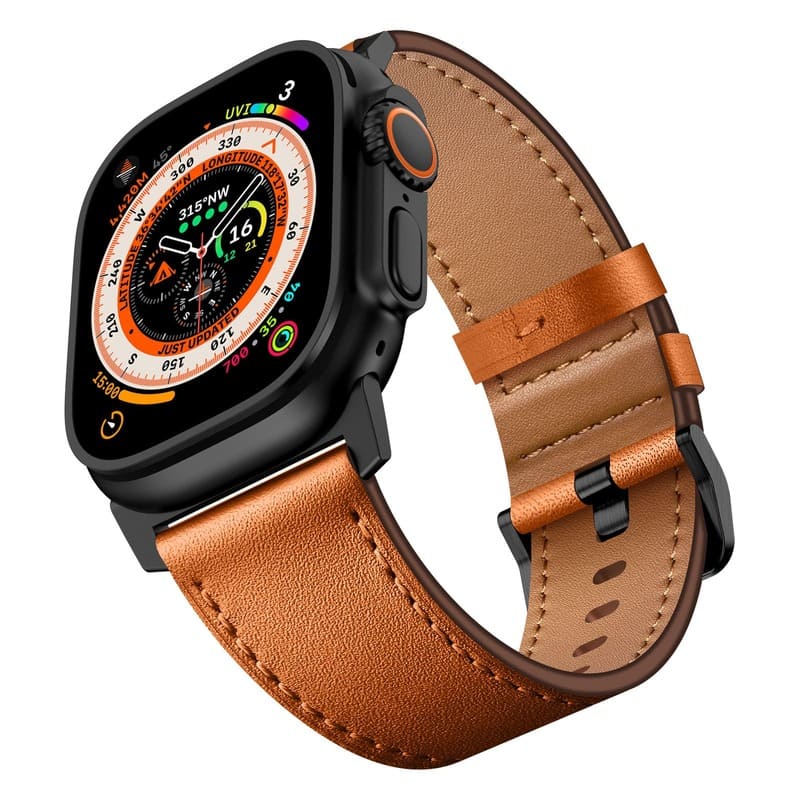 Explorer Mecha Leather Band for Apple Watch