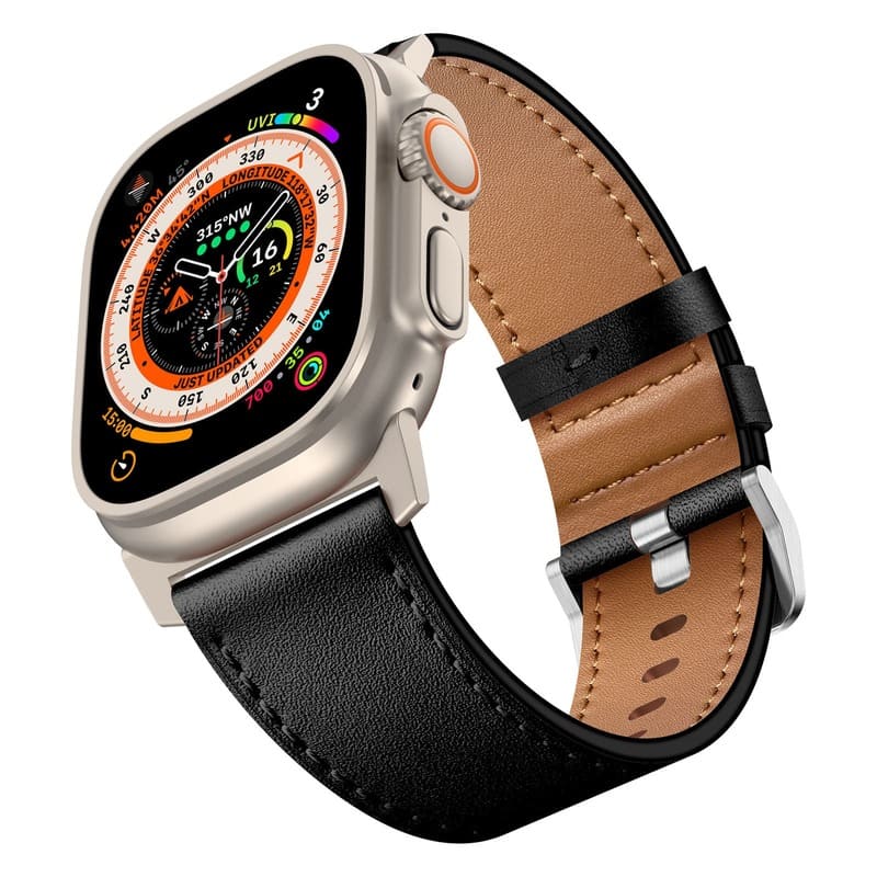 Explorer Mecha Leather Band for Apple Watch