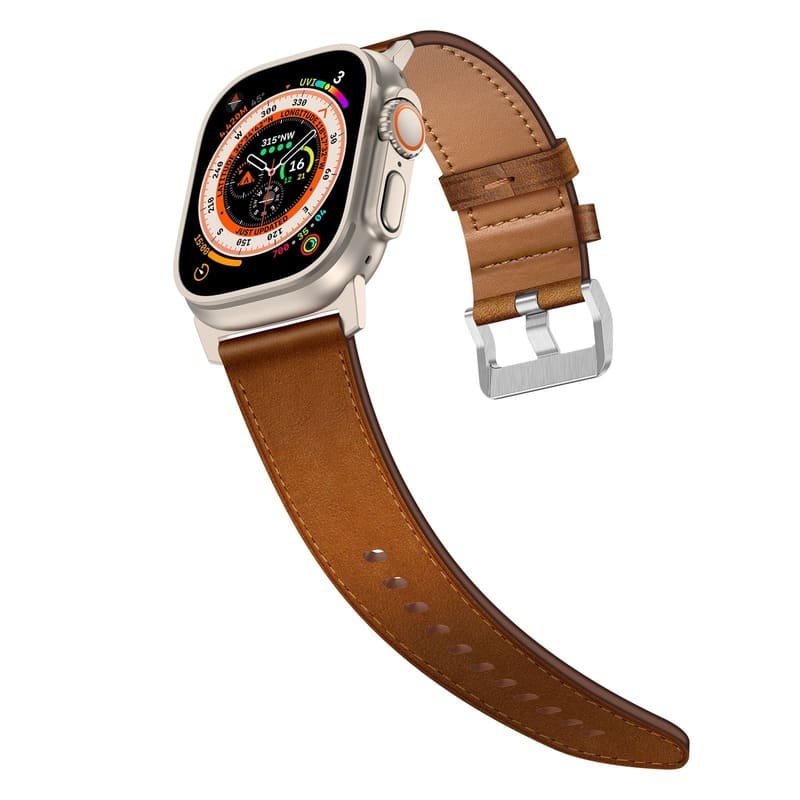 Explorer Mecha Leather Band for Apple Watch