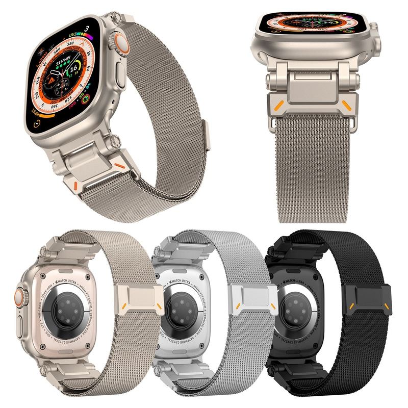 Explorer Milanese Magnetic Metal Band for Apple Watch