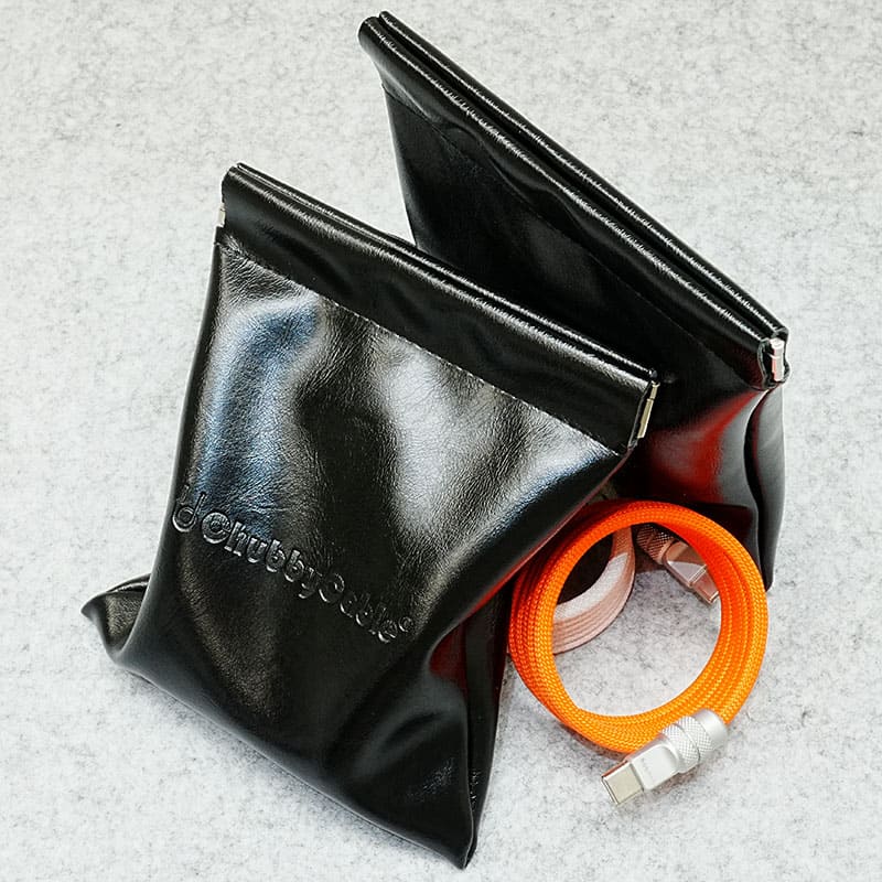 Free ChubbyCable Leather Auto-Close Organizer – Stylish, Secure, and Effortless