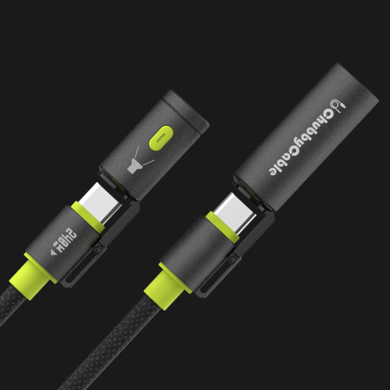 Free ChubbyWild 240W Rugged Charging Cable – Arc Ignite & Emergency Light, Outdoor Power Pro