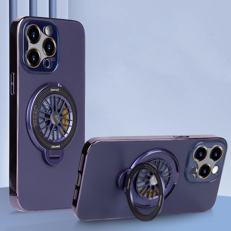 Frosted Rotating Gyroscope Stand Case Suitable For iphone