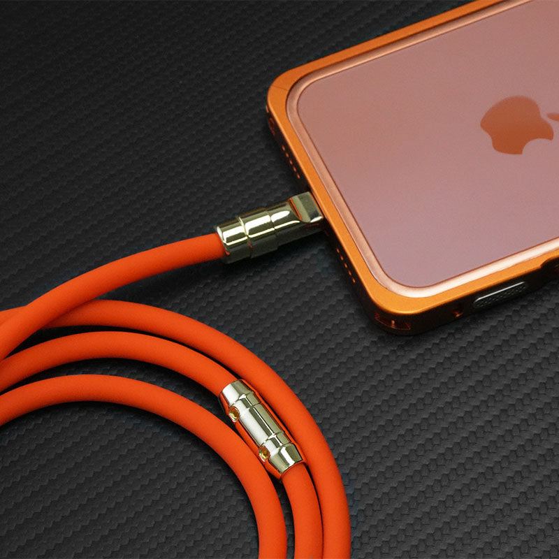 "Golden Chubby" Custom Gilded Fast Charge Cable