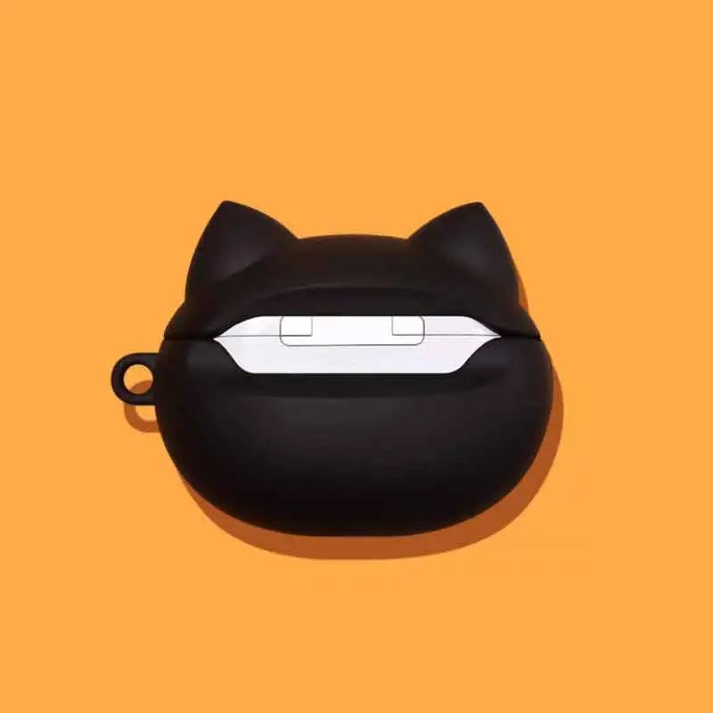 "Good Luck Cat" Creative Silicone AirPods Case