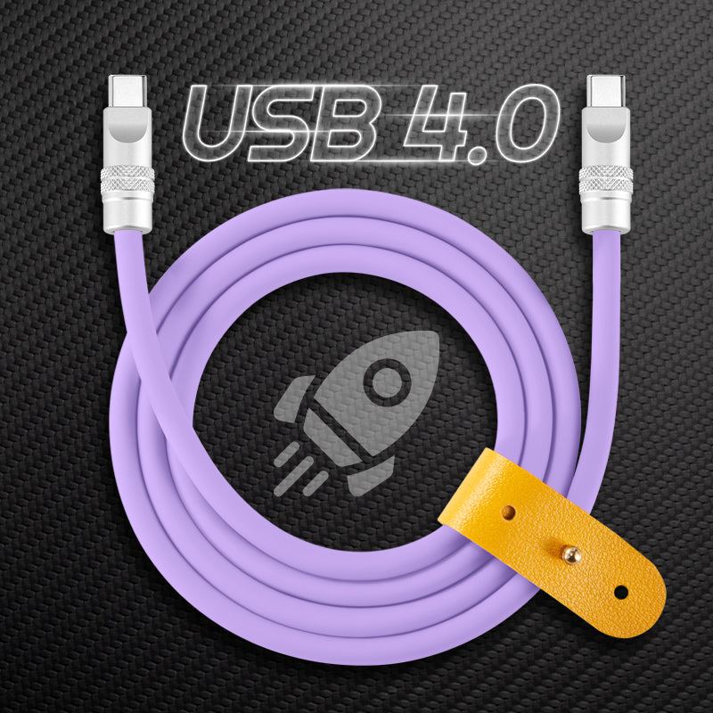 HyperTransfer Chubby USB 3.2 Gen 2×2 & USB 4.0 Gen 3×2 Cable â€?High ...