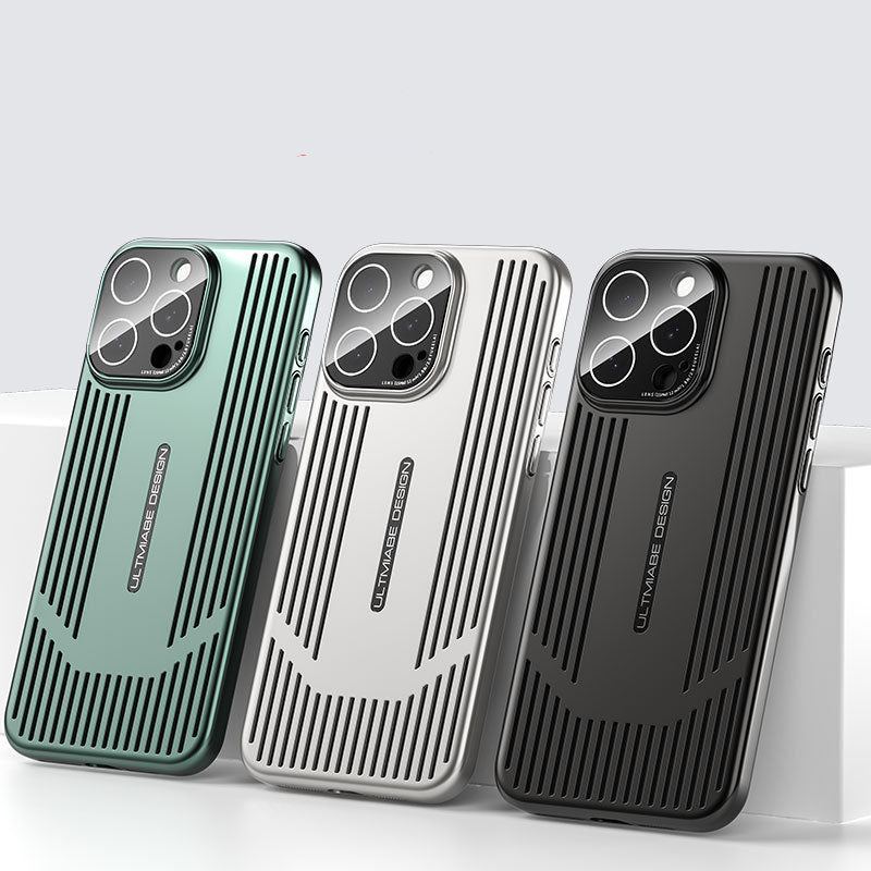Ice-Sensing Heat Dissipation And Anti-Fall Mobile Phone Case Suitable For iphone