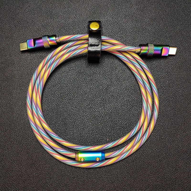 "Kaleidoscope Chubby" Special Designed Fast Charge Cable