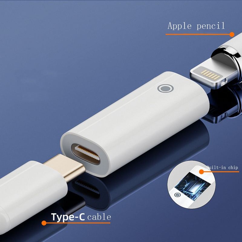 Lighting Female To Type-C/Lighting Female Adapter For Apple Pencil