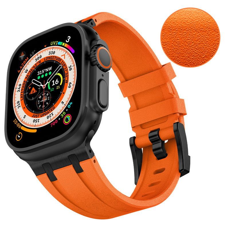 Luxury Liquid Silicone Band For Apple Watch
