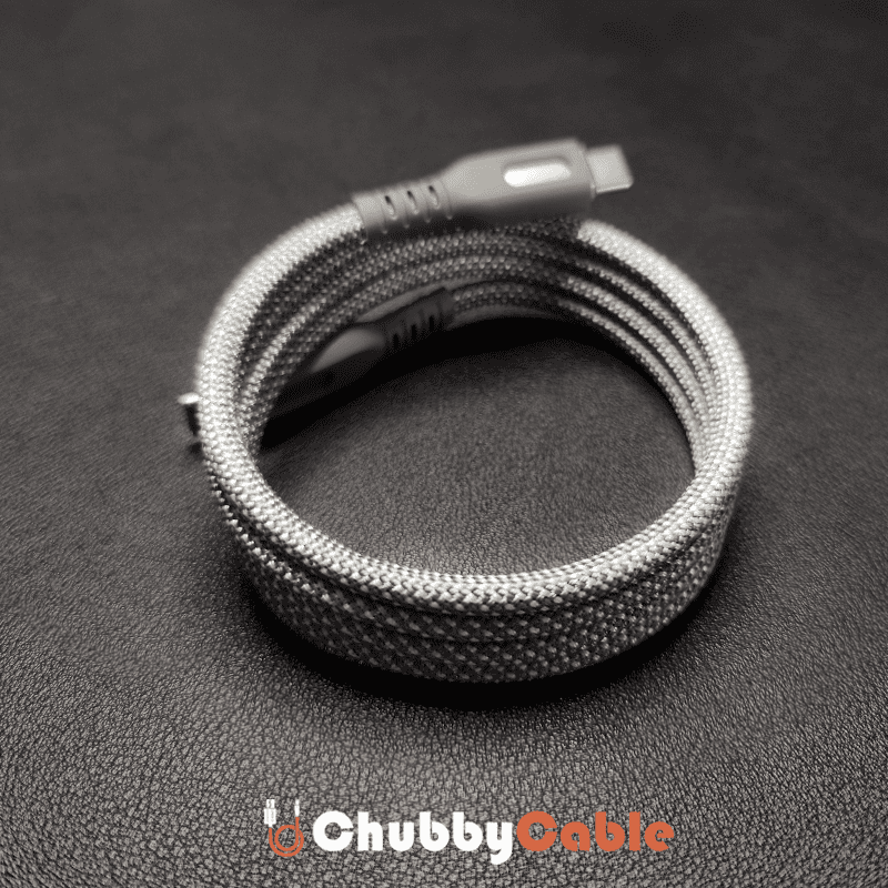 "MagSnap Chubby Pro" Retractable 100W Fast-Charge Cable