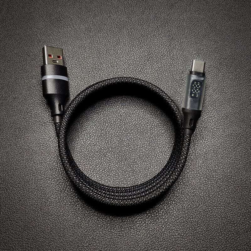 "MagSnap Pro" Magnetic Retractable Charging Cable with LED Display