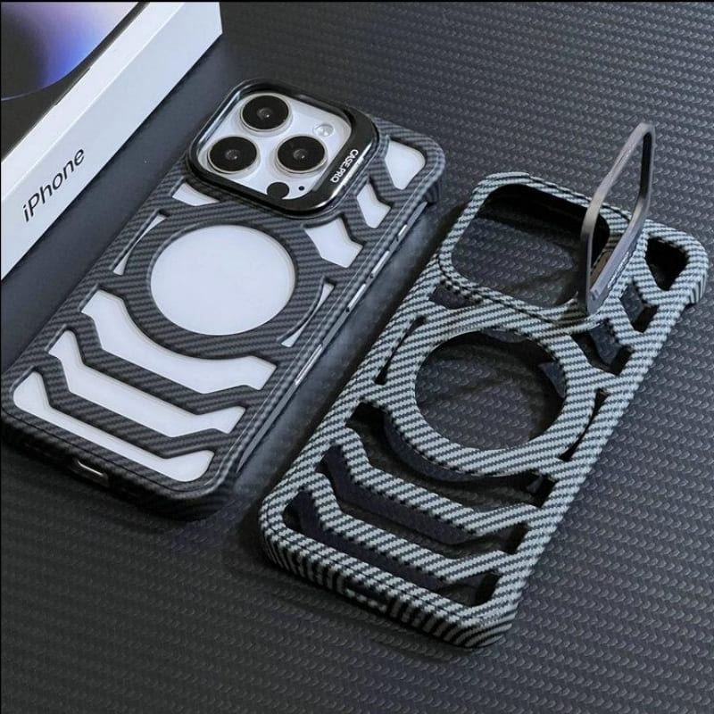 Magnetic Bezel-less Phone Case with Invisible Stand