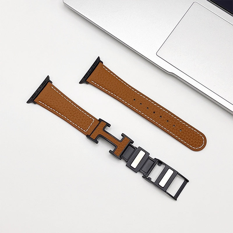 Magnetic Leather Band for Apple Watch