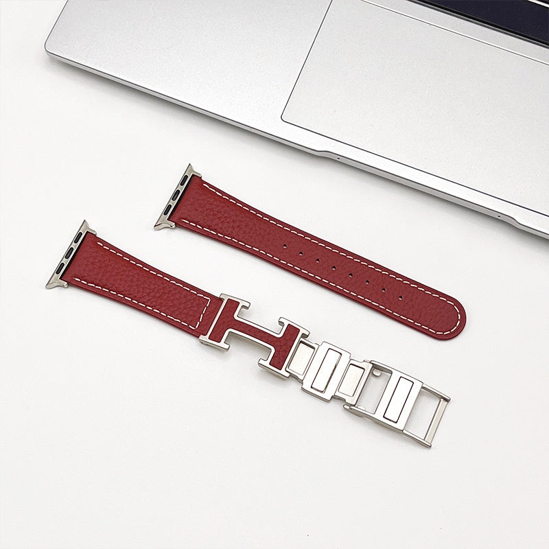 Magnetic Leather Band for Apple Watch