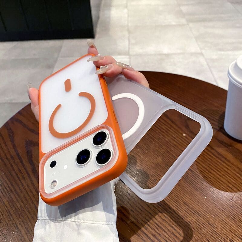 Magnetic Matte-Finish Case for iPhone 17