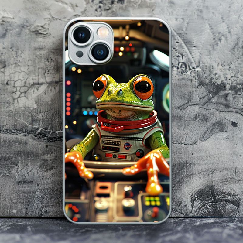 "MechFrog Typer" Special Designed Glass Material iPhone Case