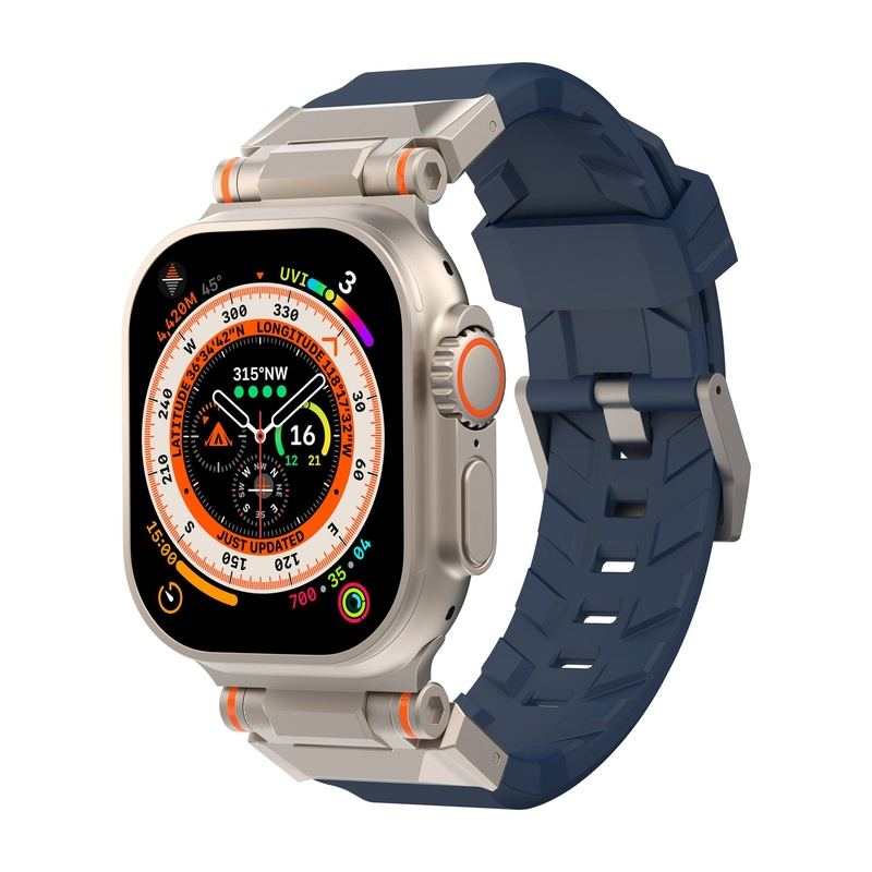 "Mecha Style" Sport Silicone Band for Apple Watch
