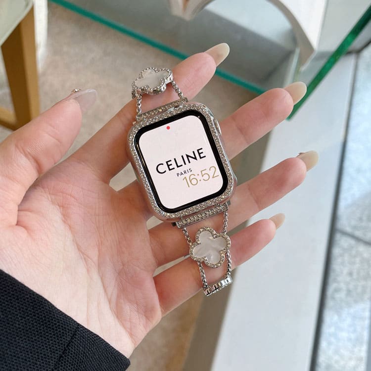 Metal Thin Diamond Watch Band for Apple Watch