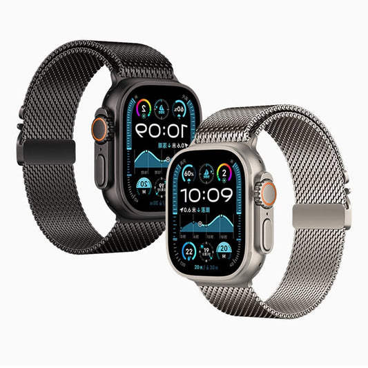 "Milan" Metal Band With Parachute Clasp For Apple Watch