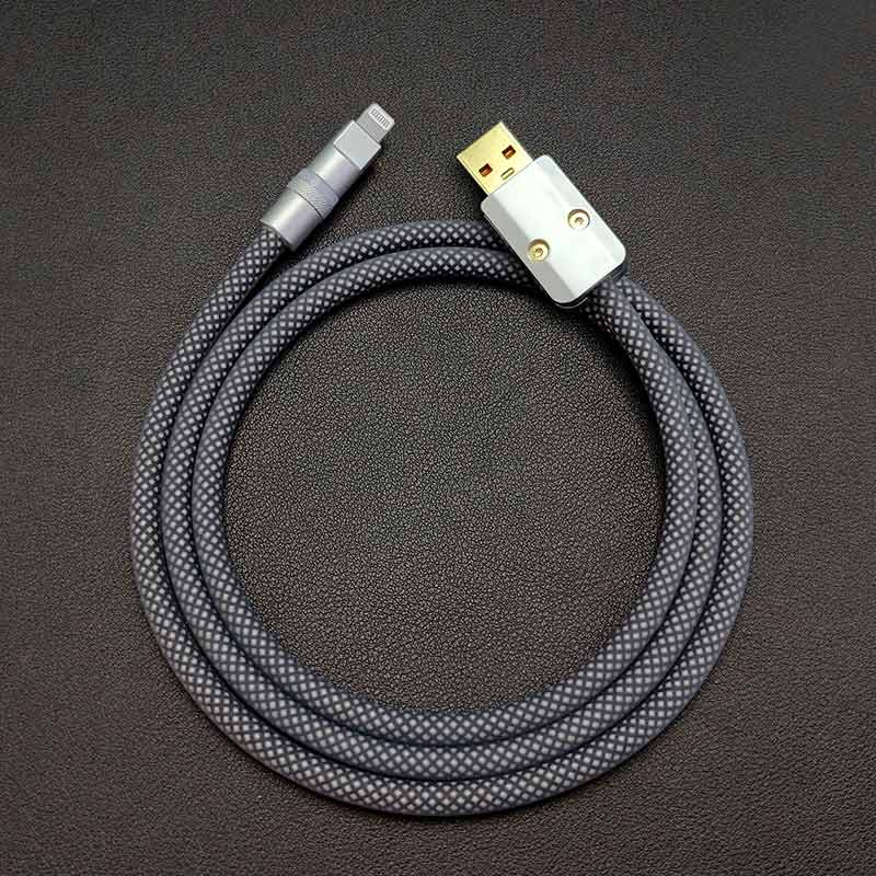 Câble USB-C vers Lightning en silicone – Ultradurable