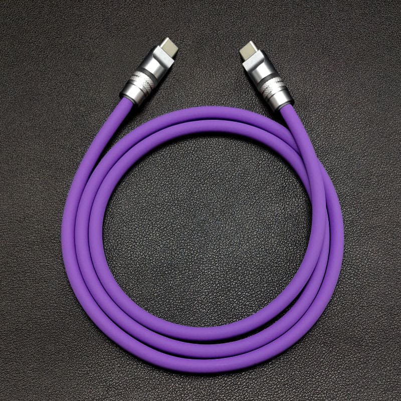 "Neon Chubby" Fast Charge Cable With Smart Light